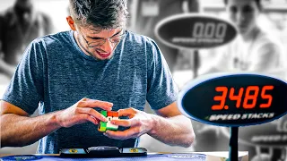 Can I Break the Rubik's Cube Record? - Competition Vlog