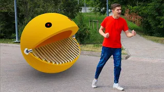 Pac-Man In Real Life - PACMAN 3D