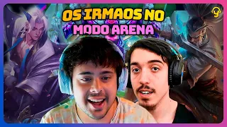 OS IRMAOS YASUO E YONE NA ARENA com @nicklink  | Lives do Yoda