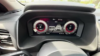 Nissan Ownership: 2024 Rogue Platinum Digital Dashboard walk-through. #nissan #nissanrogue