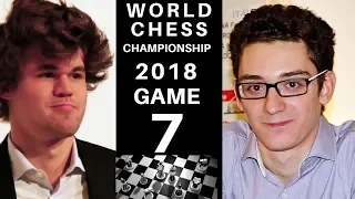 World Chess Championship 2018 - Game 7 Secrets : Magnus Carlsen vs Fabiano Caruana : Next Champion?