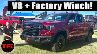 The New 2023 GMC Sierra AT4X AEV Shocks With These Crazy Features!