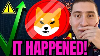 SHIBA INU COIN - IT HAPPENED! ACT FAST Crypto Investors