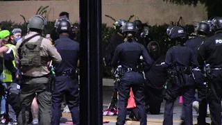 Multi-Agency Police Response to A Protest in Beverly Hills