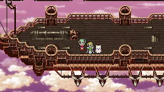 Final Fantasy VI Pixel Remaster Playthrought Part 31 Kefka's Tower, Gold Dragon and Skull Dragon