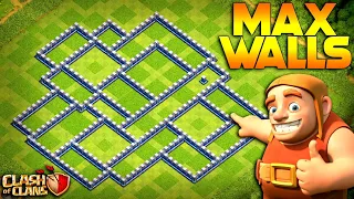 MAX WALLS!  TH12 Farm to Max | Clash of Clans