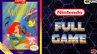 The Little Mermaid [NES] Gameplay Walkthrough FULL GAME [4K60ᶠᵖˢ🔴]