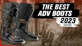 Best Adventure & Dual Sport Motorcycle Boots | 2023