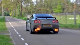 THIS NISSAN GT-R R35 IS A RIDING SHOTGUN!