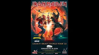 Iron Maiden U Arena Paris la Défense 26 juin 2022