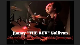 Avenged sevenfold-unholy confession live 2004 (jimmy drum cam) #metal #avengedsevenfold #drummer