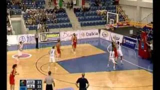 Spain - Italy  61-66 FIBA U18 European Championship Woman 2010 Final  (8-8-10) Highlights