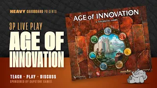 Age of Innovation - 3p Teaching & Play-through by Heavy Cardboard