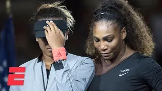 [FULL] 2018 US Open trophy ceremony with Serena Williams and Naomi Osaka | ESPN