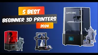 Top 5 Best Beginner 3D Printers 2024