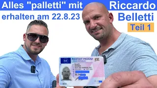 Alles palletti mit EU Führerschein aus Tschechien - Riccardo Belletti - Teil 1