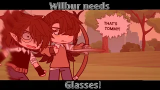 Wilbur need Glasses! |•| Ft.SBI + Mumza and Dream|•| original?|•|Itz_BobaBlue