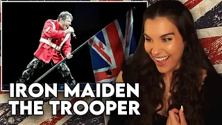 I LOVE THIS BAND!!! First Time Reaction to Iron Maiden - "The Trooper"