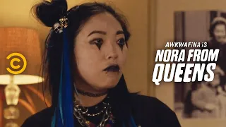 Nora Finally Meets Brenda at Dinner - Awkwafina is Nora from Queens