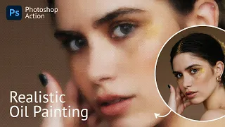 Realistic Oil Painting Photoshop Action [How to use]