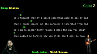 Noah Kahan   Stick Season Lyrics Chords Vocals