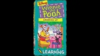 Opening to Winnie the Pooh: Growing Up 1998 VHS