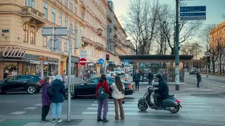 Walk on Vienna's Ringstrasse & MuseumsQuartier Wien, Austria | 4K HDR | ASMR