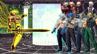 [KOF Mugen] Phoenix Orochi Vs Bosses Rugal, Krizalid Team