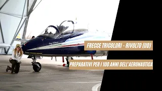 Frecce Tricolori: alla base di Rivolto per il centenario dell'Aeronautica Militare