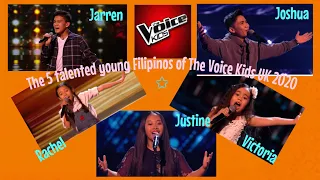 The 5 Pinoy kids on The Voice UK 2020