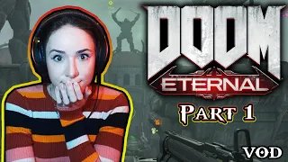 gonna serve some demons a bullet feast... !DoomEternal part 1 |VOD|