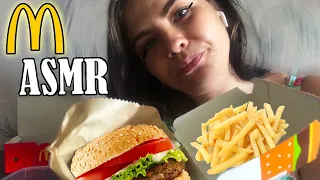 ASMR Макдональдс Мукбанг 🍟 Итинг Бургер , Наггетсы , Картошка Фри 🍔 АСМР Eating Mcdonalds Еда 🍗