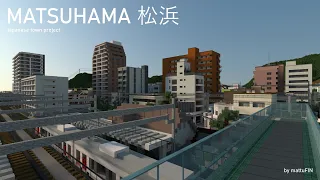 Matsuhama: Japanese Coastal Town [Minecraft]