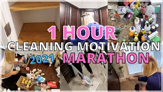 CLEANING MOTIVATION MARATHON // EXTREME DEEP CLEAN, ORGANIZE & DECLUTTER WITH ME // 2021 CLEANING