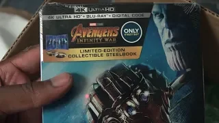 Avengers: Infinity War [SteelBook 4K] UNBOXING