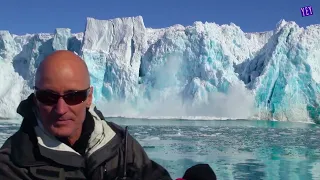 Most Awesome Glacier Calving and Tsunami Wave Compilation