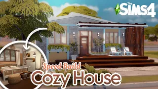 🛠️ Construction d'une maison MODERNE & COZY 🏠 | SPEED BUILD | SIMS 4