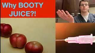 What is booty juice? | 4 most common shots given in the Psychiatric setting | Why are they given?