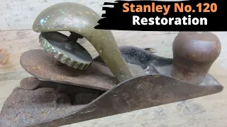 Vintage hand plane restoration. Stanley No. 120