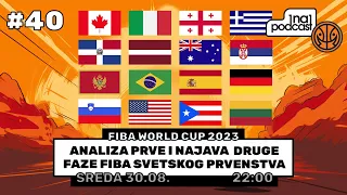 1 na 1 No. 40 | ANALIZA PRVE I NAJAVA DRUGE FAZE FIBA SVETSKOG PRVENSTVA!