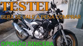 testei: vale a pena comprar uma Yamaha fazer 250-2011/2012 opinião do dono?