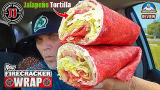 Jimmy John's® Firecracker Wrap Review! 🎆🌶️🌯 | Red Jalapeño Tortilla | theendorsement