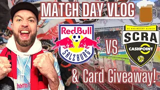 Thrilling Salzburg Match Day Experience: A Vlog to Remember! RB Salzburg V SC Altach & CARD GIVEAWAY