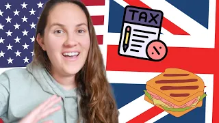 9 Surprising UK vs USA Differences // Butter on sandwiches, taxes, and more!