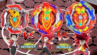 UNION ACHILLES VS CHO-Z ACHILLES VS Z-ACHILLES BEYBLADE BURST BATTLE ROYALE ベイブレードバーストガチGT