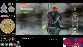 A Man Who's Been Playing Skyward Sword Entrance Randomizer for 5 Hours Dies.