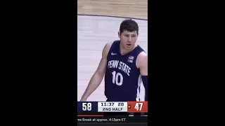 Penn State's Andrew Funk on Fire From Three at Illinois | Penn State Men's Basketball
