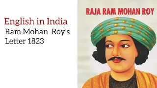 Raja Rammohun Roy's Letter 1823 - Unit 6 English in India | UGC NET English 2023