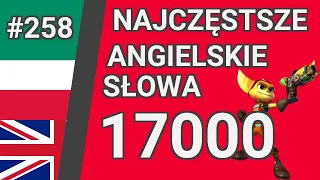 Najpopularnejsze angielskie słowa z tłumaczeniem, wymówieniem oraz animacją #258 EN⬅PL