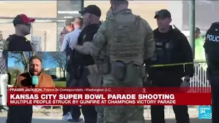 Deadly shooting breaks out at Kansas City Super Bowl victory parade • FRANCE 24 English